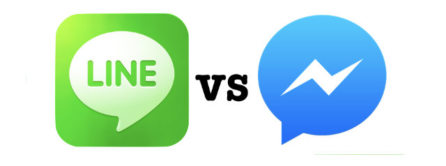 LINE vs Messenger